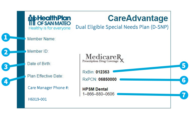 CareAdvantage ID card 2023