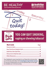 Quit smoking newsletter